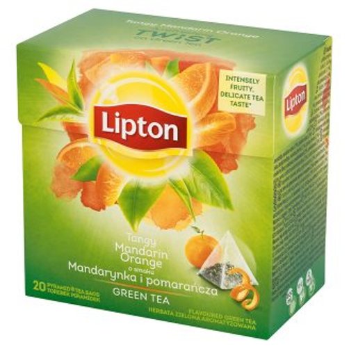 Lipton Tangy Mandarian Orange 4 Boxes Of 20 